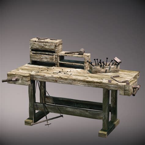 Medieval woodworking tools - Finished Projects - Blender Artists Community