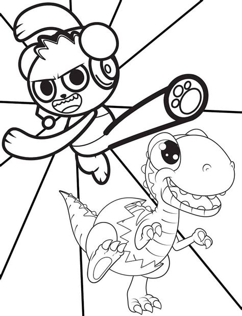 Mo Ryan's World Coloring Pages