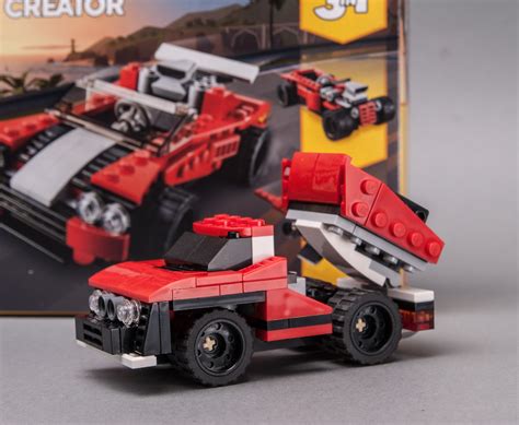 LEGO MOC 31100 Red Dump Truck by Keep On Bricking | Rebrickable - Build with LEGO