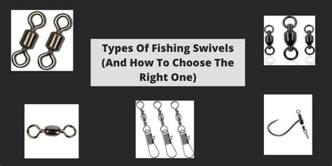 Types Of Fishing Swivels (And How To Choose The Right One)