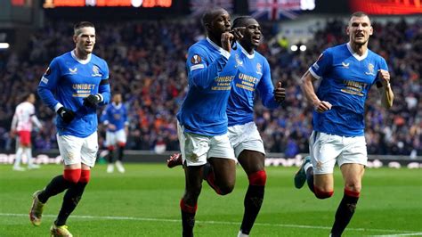 Rangers reach Europa League final after edging out RB Leipzig in Ibrox ...