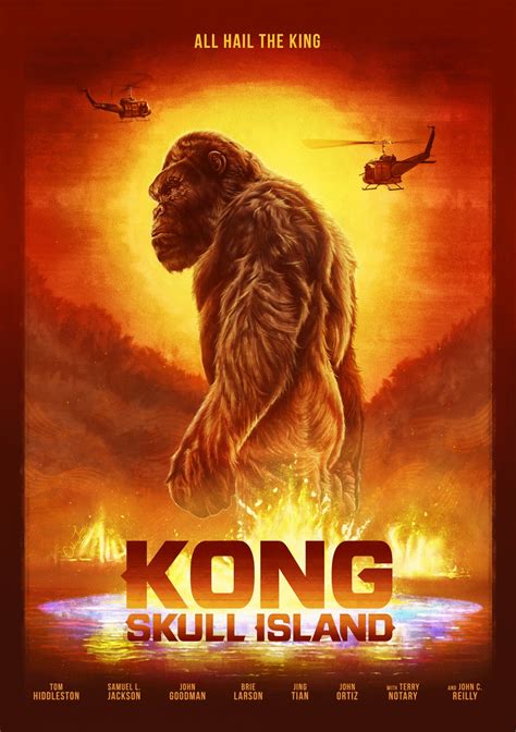 Kong: Skull Island | Poster By Cmloweart