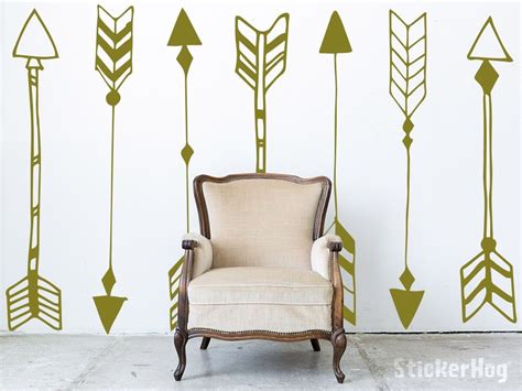 Decorative Tribal Arrows Wall Decals | Arrow wall decal, Wall decals ...