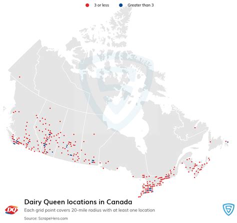 Number of Dairy Queen locations in Canada in 2024 | ScrapeHero