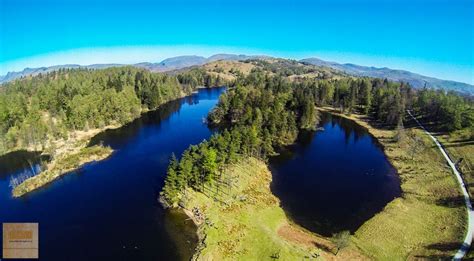 Tarn How's in the Lake District - Drone Photography