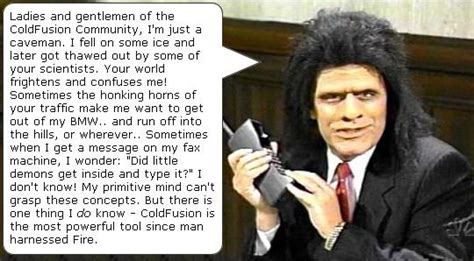 Unfrozen Caveman Lawyer On ColdFusion | Snl clips, Caveman, Lawyer