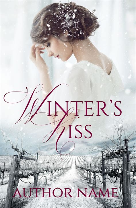 Winter's Kiss - The Book Cover Designer | Book cover design, Premade book covers, Book cover