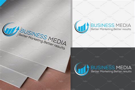 Business Growth Logo | Branding & Logo Templates ~ Creative Market