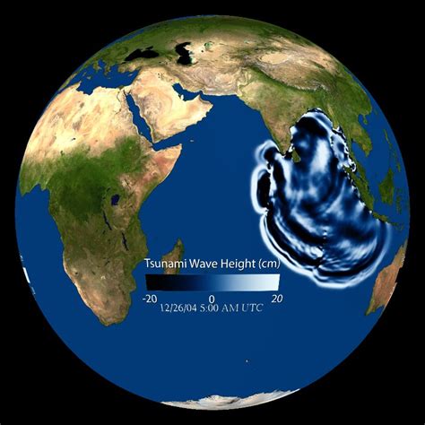 Map Indian Ocean Tsunami 2004