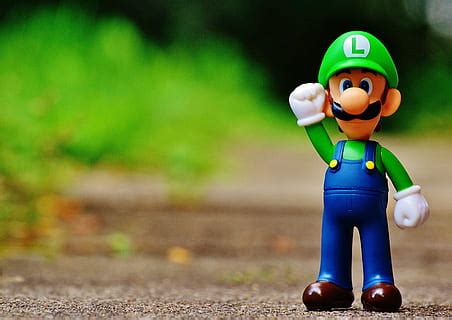 3840x2160px | free download | HD wallpaper: Focus Photo of Super Mario ...