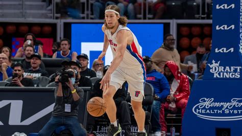 Detroit Pistons' Kelly Olynyk suffers MCL sprain, out for several weeks