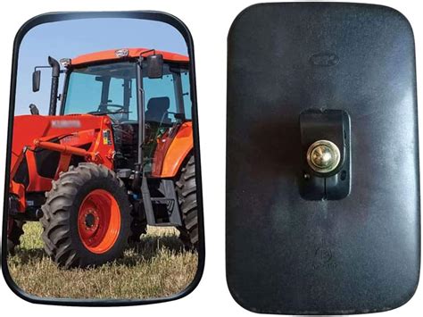 2X Universal Rear View Mirror, Tractor Side Mirror, Exterior Mirror, 255 X 163Mm Wing Mirror Set ...