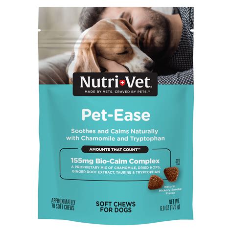 Nutri-Vet Pet-Ease Soft Chews for Dogs - Walmart.com