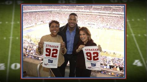 Video Michael Strahan Receives Hall of Fame Ring - ABC News