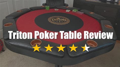 Triton Poker Table Review - YouTube