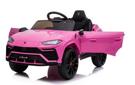 12 volts Lamborghini Urus voiture enfant electrique rose