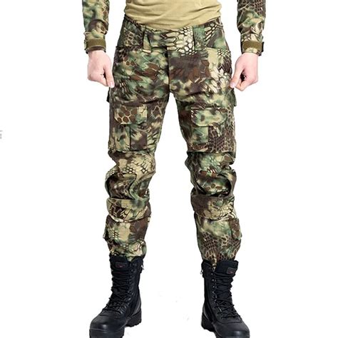 USMC Military Army Kryptek Camouflage Tactical pant Airsoft Combat frog Hunting Clothing - free ...