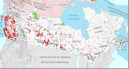 Indian Reserves In Canada Map - map of interstate