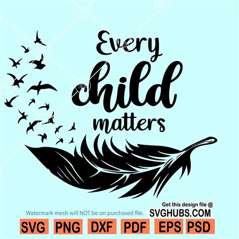 Every child matters svg, Orange Shirt Day svg,Save the Children svg