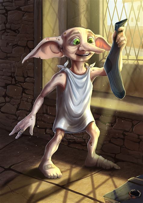 Dobby, a free house elf! by maryquiZe on DeviantArt