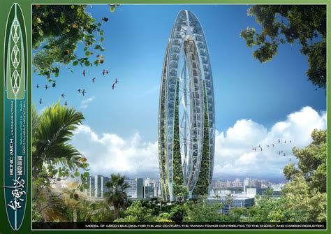 Bionic Arch, A Sustainable Tower by Vincent Callebaut Architectures - Architizer