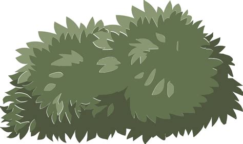 Green bush clipart. Free download transparent .PNG | Creazilla