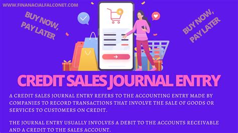 Credit Sales Journal Entry Examples - Financial Falconet