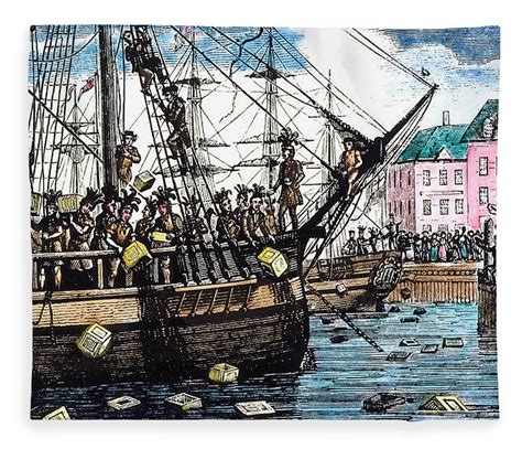 Boston Tea Party Painting at PaintingValley.com | Explore collection of ...