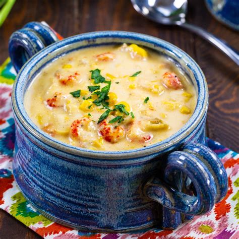 Corn and Crawfish Chowder - Spicy Southern Kitchen