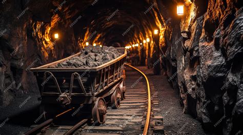 Premium Photo | In gold mine