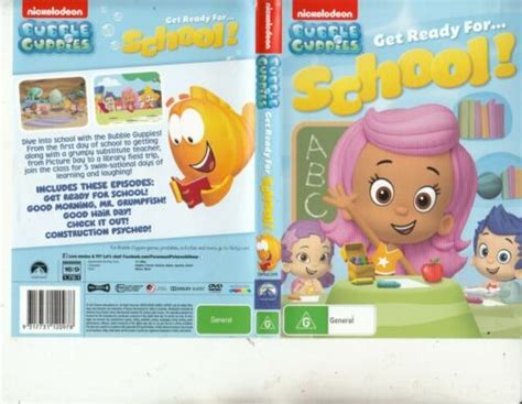 Bubble Guppies-Get Ready For School-[4 Episodes]-Animated BG-DVD | eBay