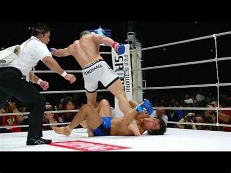 "Pride Rules" knockouts in Pride FC (kicks,knees and stomps) - YouTube