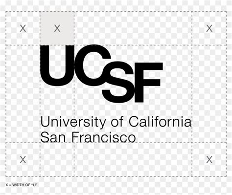 Ucsf Logo With Clear Space - University Of California San Francisco, HD Png Download - 1604x1298 ...