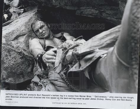 Burt Reynolds "Deliverance" Actor Film 1972 Vintage Press Photo Print - Historic Images