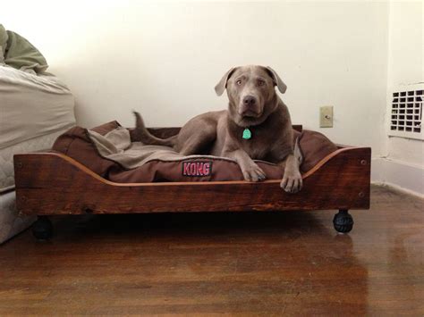 Hand Made Custom Sized Dog Bed by Woodgrain Designs | CustomMade.com