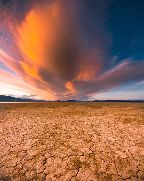 Alvord Desert, "Desert Flame" - Mike Putnam Photography Oregon Landscape, Fine Art Landscape ...