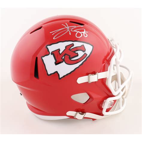 Travis Kelce Signed Chiefs Full-Size Speed Helmet (Beckett) | Pristine ...