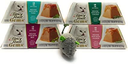 Amazon.com : Fancy Feast Gems Mousse Pate 4 Flavor 4 Can Variety ...