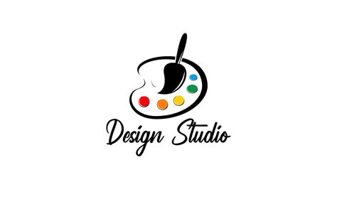 Graphic designer and web design studio tool logo 10411900 Vector Art at Vecteezy