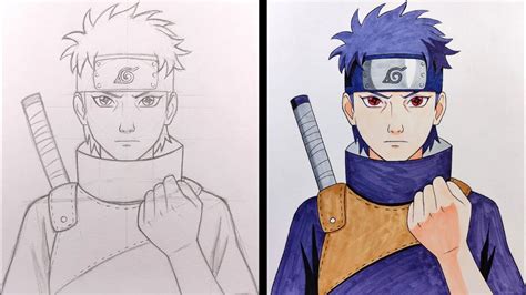 How to Draw Shisui Uchiha - Naruto - YouTube