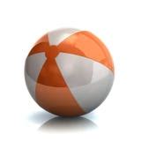 3D Beach Ball Beachball Isolated Stock Illustration - Illustration of ...
