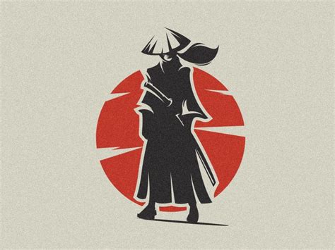 Samurai | Samurai illustration, Japan art, Logo design inspiration