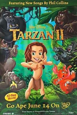 Tarzan II - DVD Release Poster - 26" x 40" - RARE | eBay