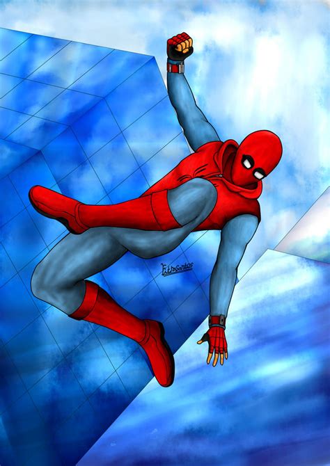 Spider-Man Homecoming Home Made Suit by FitraSantos on DeviantArt