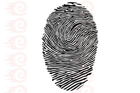 Fingerprint Svg Cut File / Fingerprint SVG / Fingerprint PNG / - Etsy