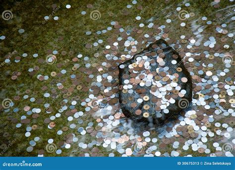 Coins In A Wishing Well In Kyoto Stock Photo | CartoonDealer.com #9390252