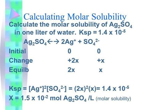 Molar solubility algebra : r/Mcat