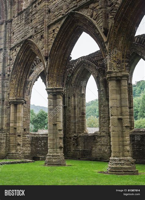 Ruins Tintern Abbey, Image & Photo (Free Trial) | Bigstock