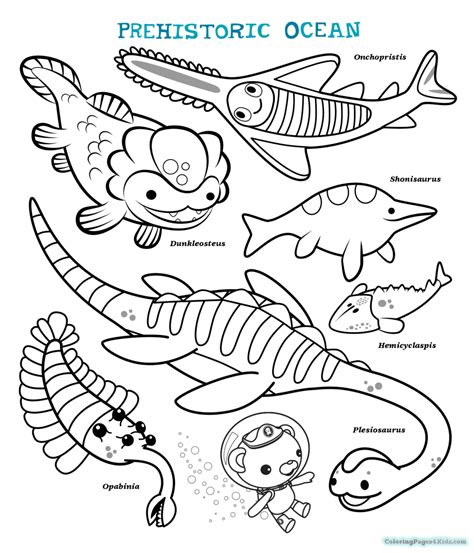 Octonauts Coloring Pages Pdf at GetDrawings | Free download