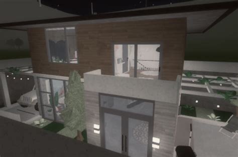 small modern basement house | bloxburg | Roblox Amino